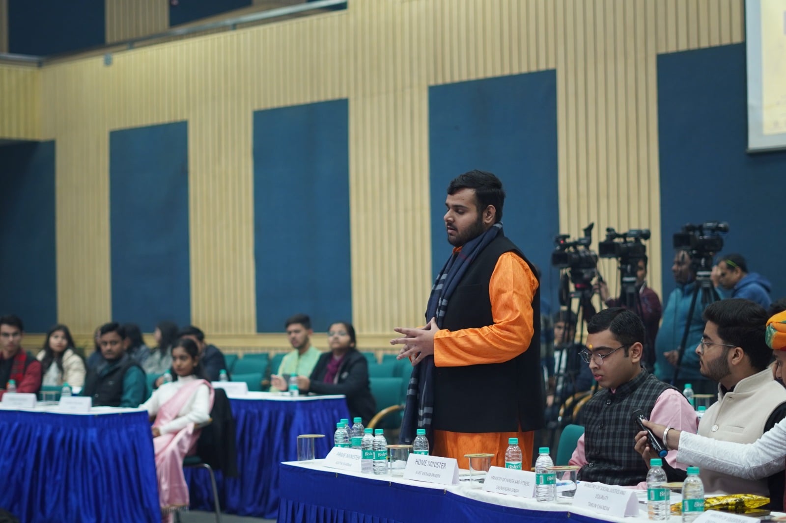 Speaker addressing the house
