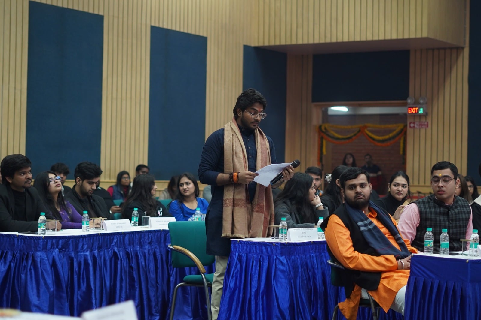 Parliamentary style session